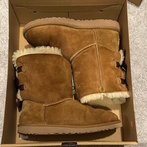 Ugg Chestnut Bailey Bow Boots
